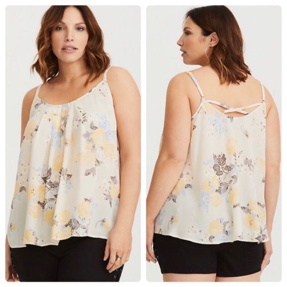 Torrid | Floral Georgette Sophie Tank Swing Cami